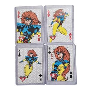 Marvel Jean Gray Xavier Institute For Higher Learning Playing Cards Complete Set